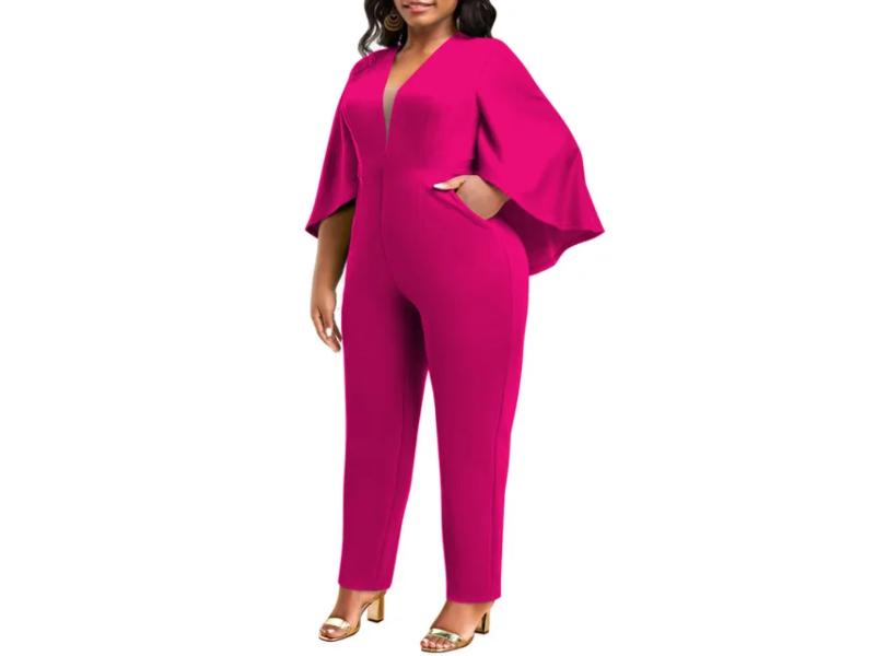 Ολόσωμη Φόρμα με Μανίκια Κάπα