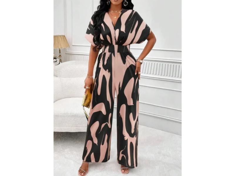 Ολόσωμη Φόρμα Abstract Print Nude