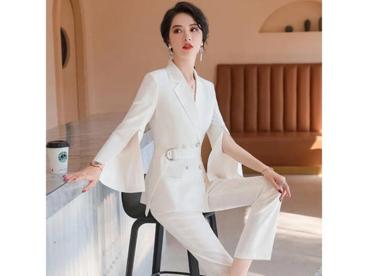 Σετ Κάπα Blazer με Παντελόνι