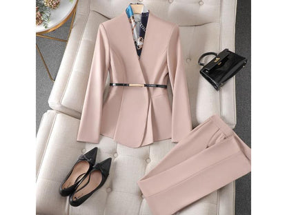 Κοστούμι με Σακάκι και Ίσιο Παντελόνι