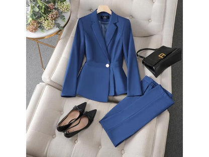 Κοστούμι με Σακάκι και Ίσιο Παντελόνι