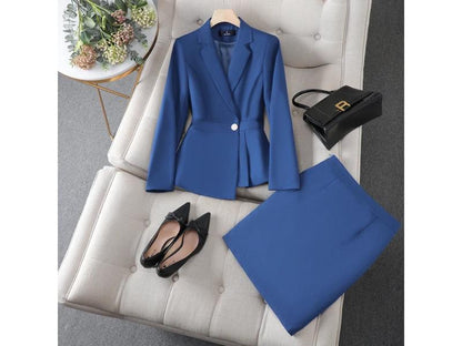 Κοστούμι με Σακάκι και Μίνι Φούστα