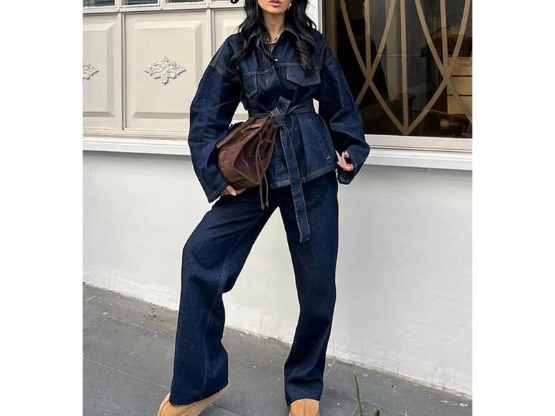 Σετ Τζιν με Ζώνη στη Μέση