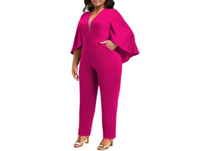 Ολόσωμη Φόρμα με Μανίκια Κάπα