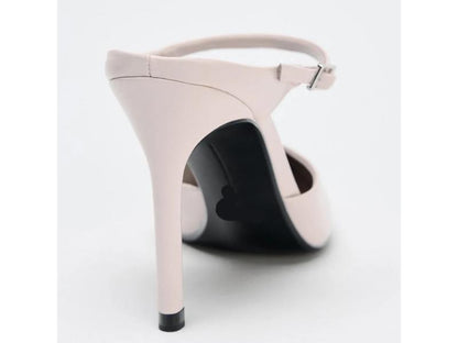 Γόβες Slingback σε Nude