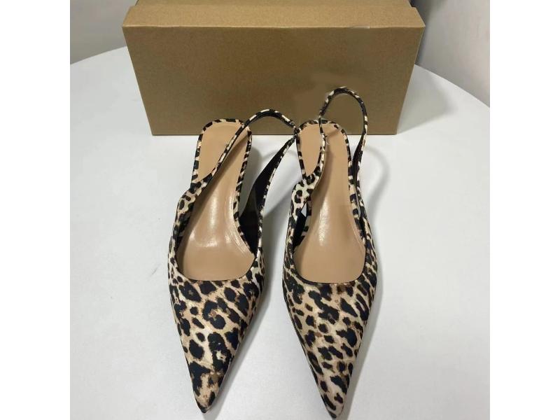 Leopard Slingback Γόβες