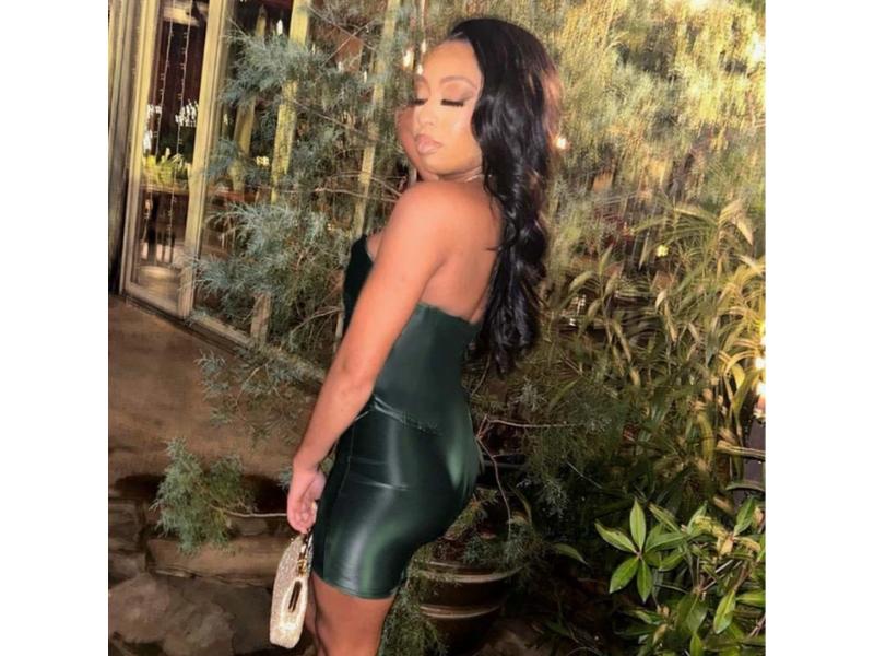 Set Bustier και Φούστα Δερματίνη