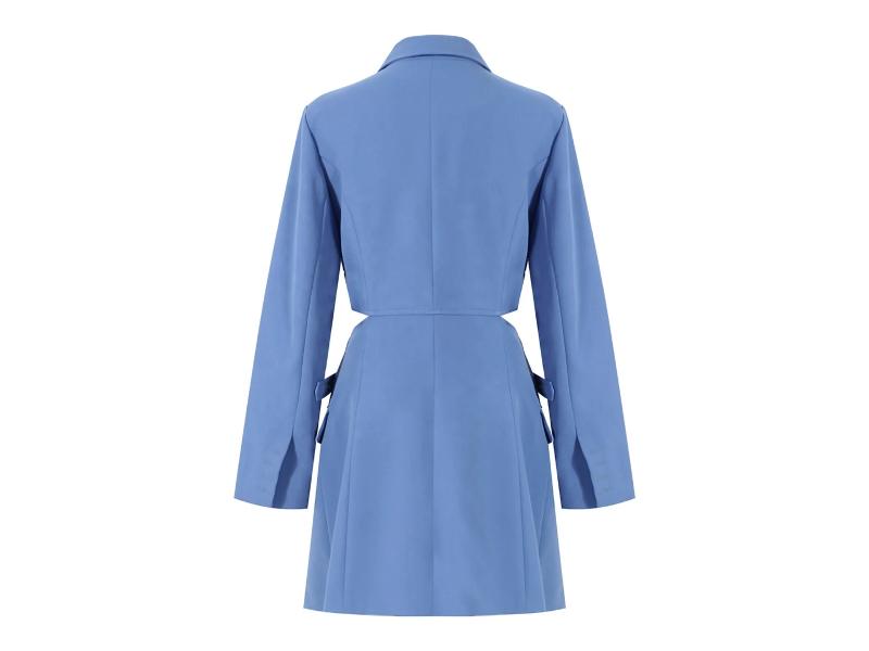 Σετ Blazer και Μίνι Φούστα με Ζώνες