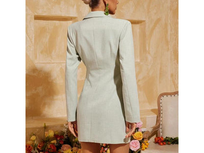 Σετ Blazer με Αγκορδέ και Cut-Out