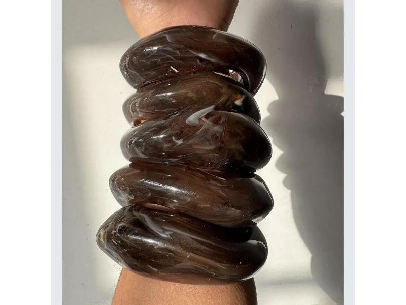 Βραχιόλι Brown Marble