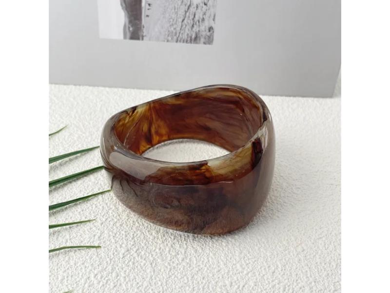 Βραχιόλι Marble Dark Brown