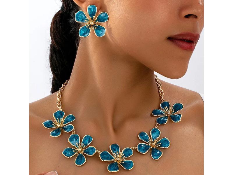 Σετ Λουλούδια Turquoise