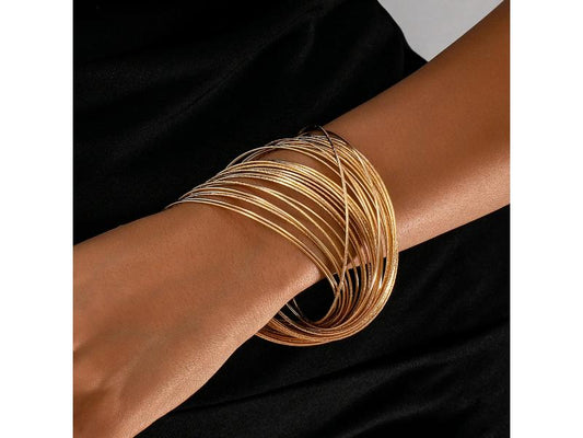 Χρυσό Multiwire Βραχιόλι