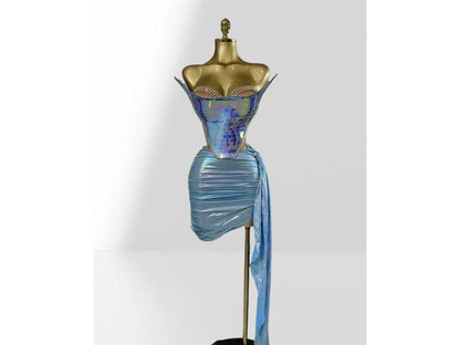 Mini Mirror Corset Dress