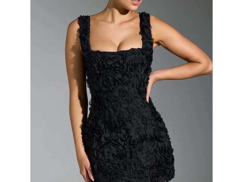 Mini Floral Rose Dress