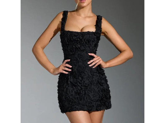 Mini Floral Rose Dress