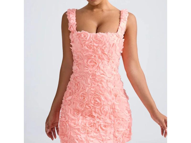 Mini Floral Rose Dress