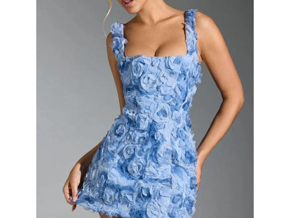 Mini Floral Rose Dress