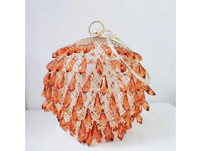 Crystal Net Ball Bag