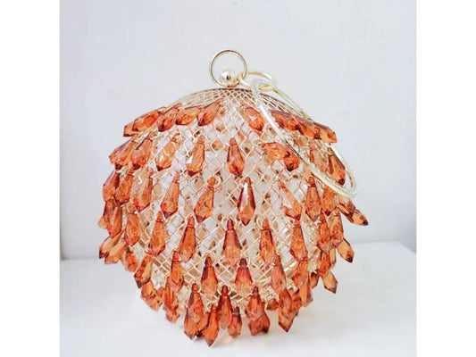 Crystal Net Ball Bag