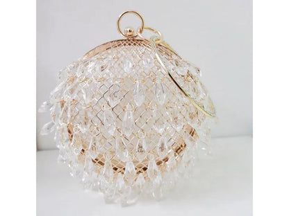 Crystal Net Ball Bag