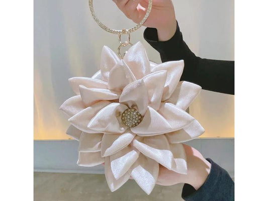 Flower Ring Handle Bag