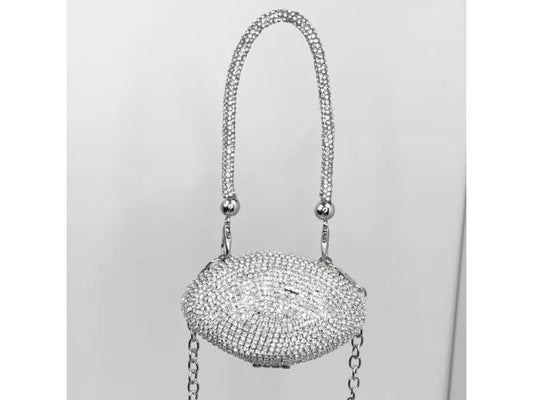 Silver Diamond Tote