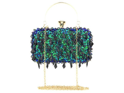 Sequin Crystal Clutch Bag