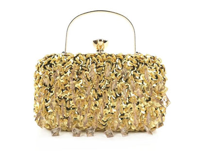 Sequin Crystal Clutch Bag
