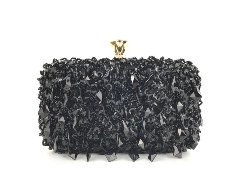 Sequin Crystal Clutch Bag
