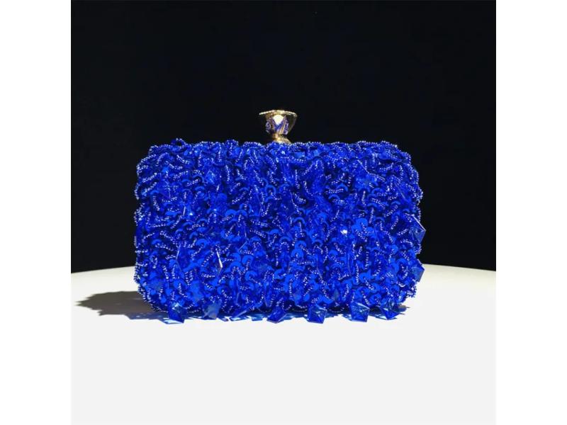 Sequin Crystal Clutch Bag