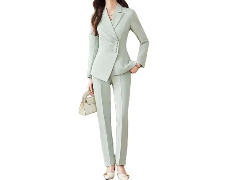 Κομψό Σετ Blazer με Παντελόνι