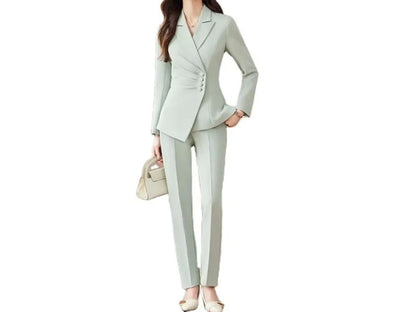 Κομψό Σετ Blazer με Παντελόνι