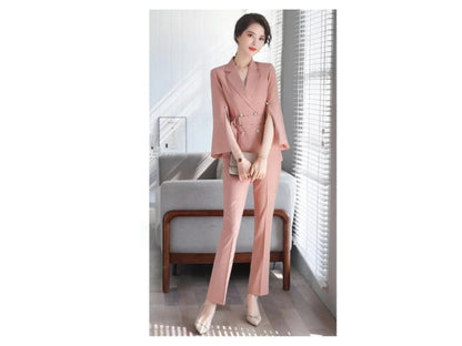 Σετ Κάπα Blazer με Παντελόνι