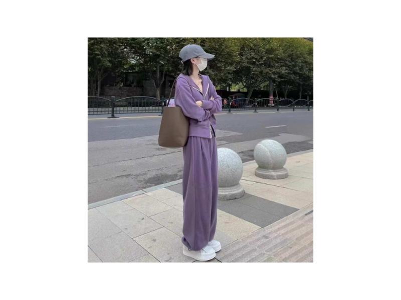 Σετ Lounge Cropped Ζακέτα & Παντελόνι