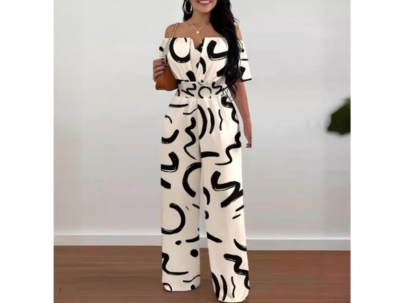 Ολόσωμη Φόρμα Bardot Με Print