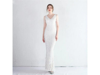 Maxi Φόρεμα Mermaid Με Παγιέτες
